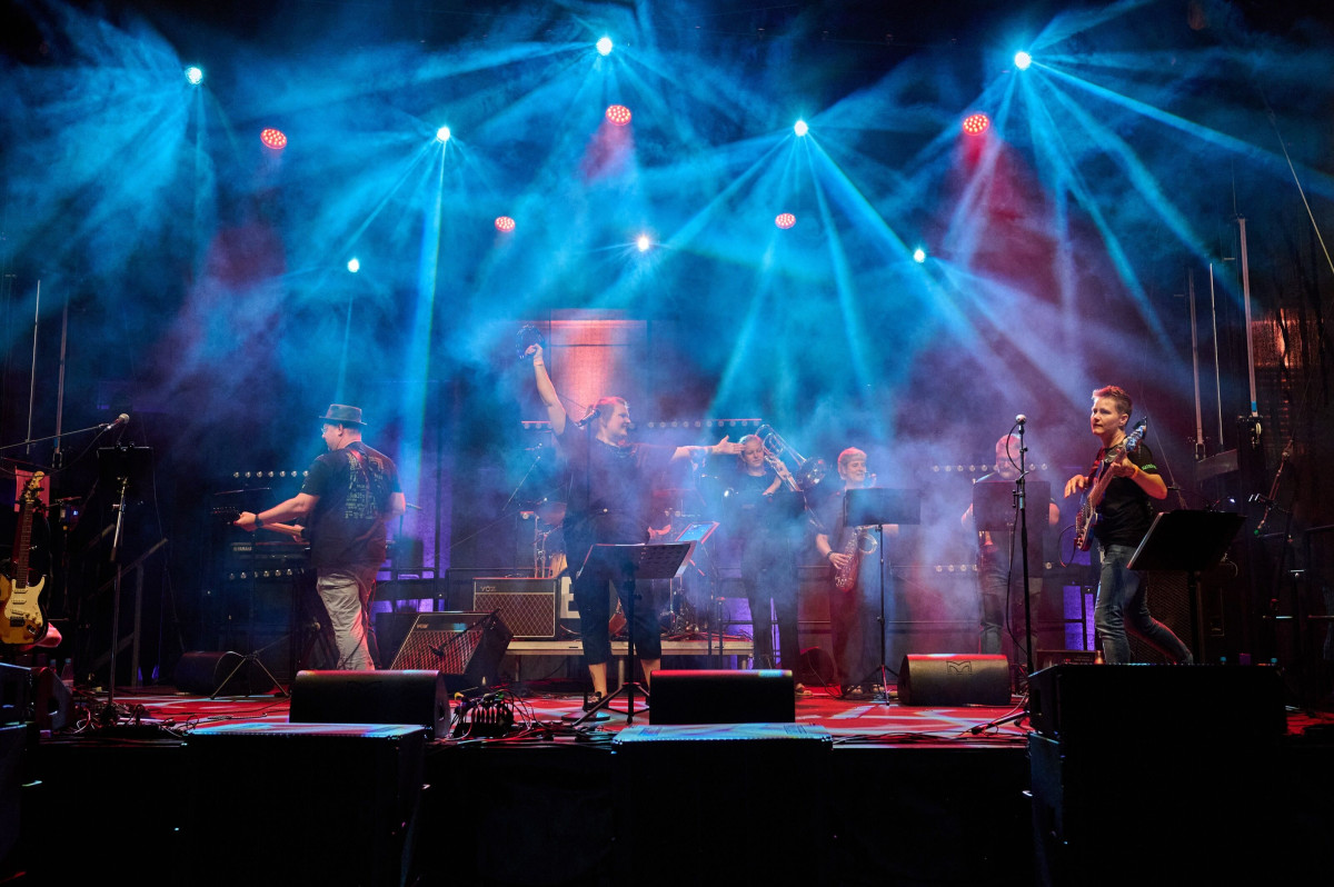 Live music with a light spectacle at ExtraSchicht 2026.