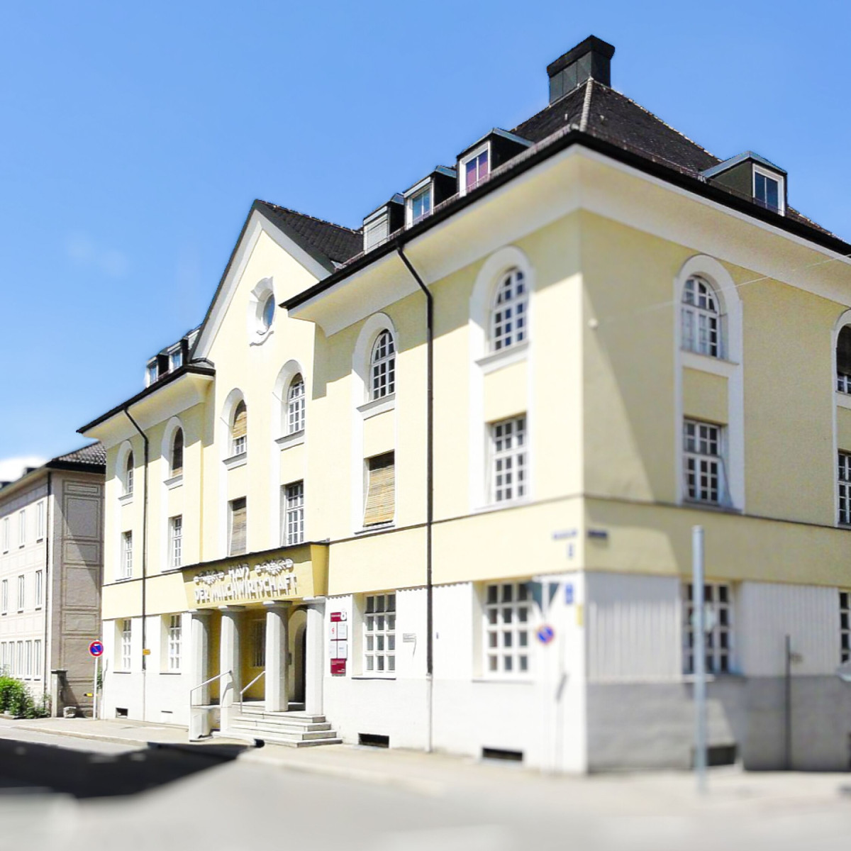 View inside the office in Kempten